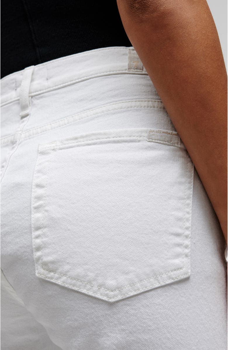 7 For All Mankind High Waist Crop Slim Jeans, Alternate, color,