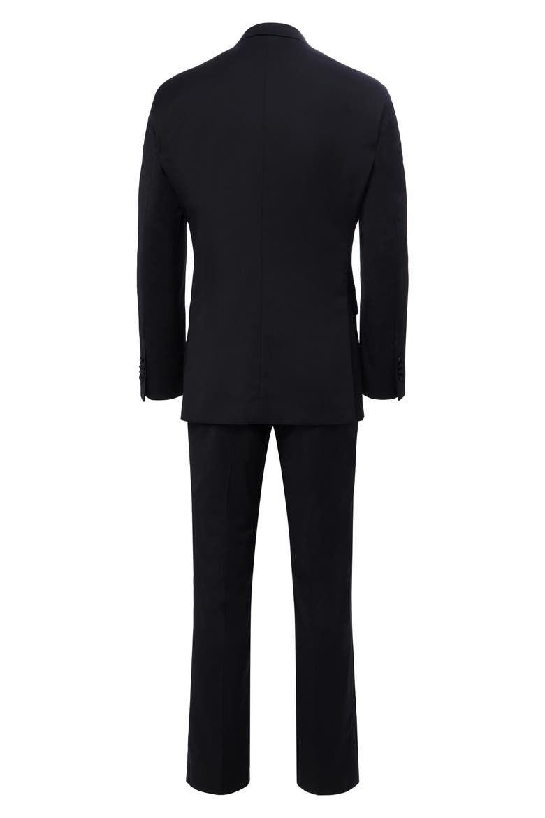Performance Tailored Fit Tuxedo, Alternate, color, RAVEN BLACK