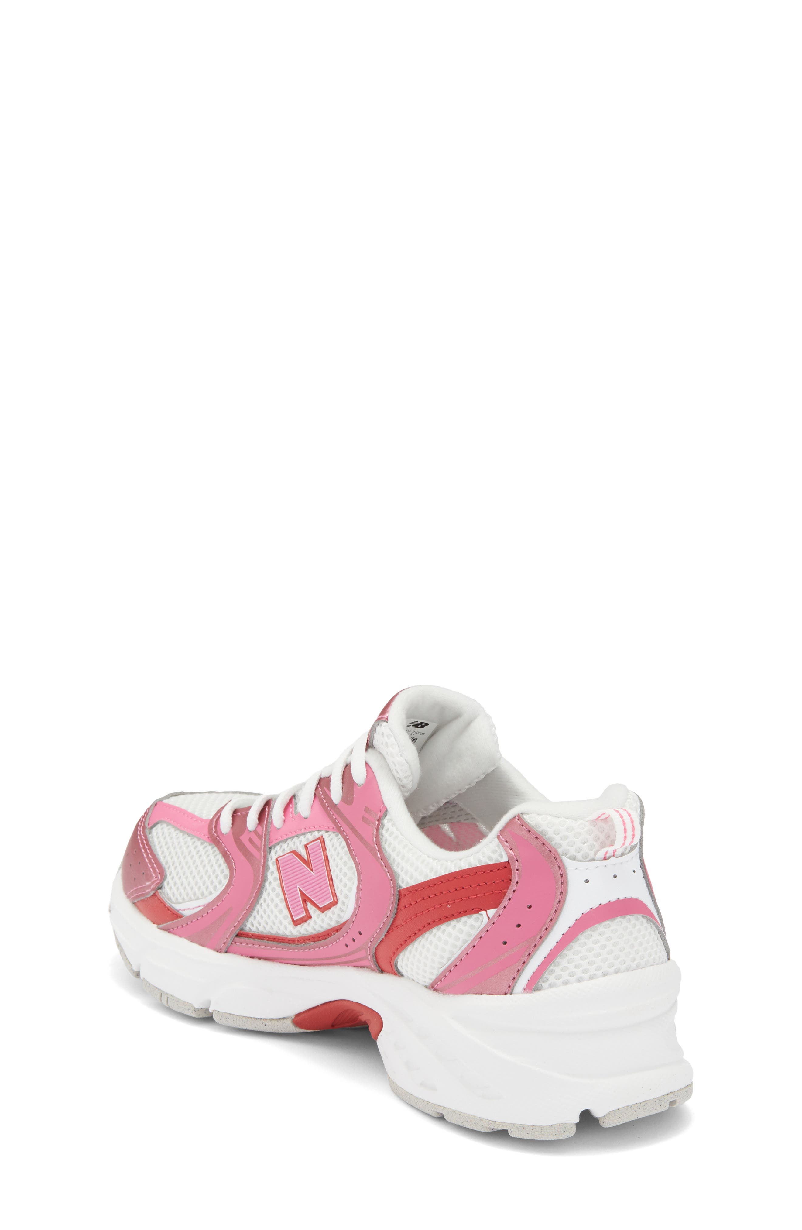 Kids' 530 Sneaker, Alternate, color, PINK SATIN/ SHADOW RED