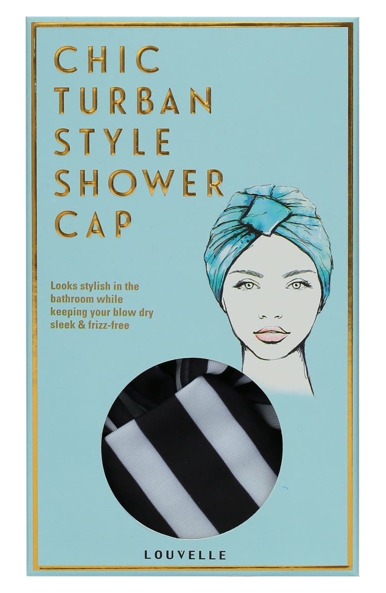 Louvelle Amelie Shower Cap, Alternate, color, 