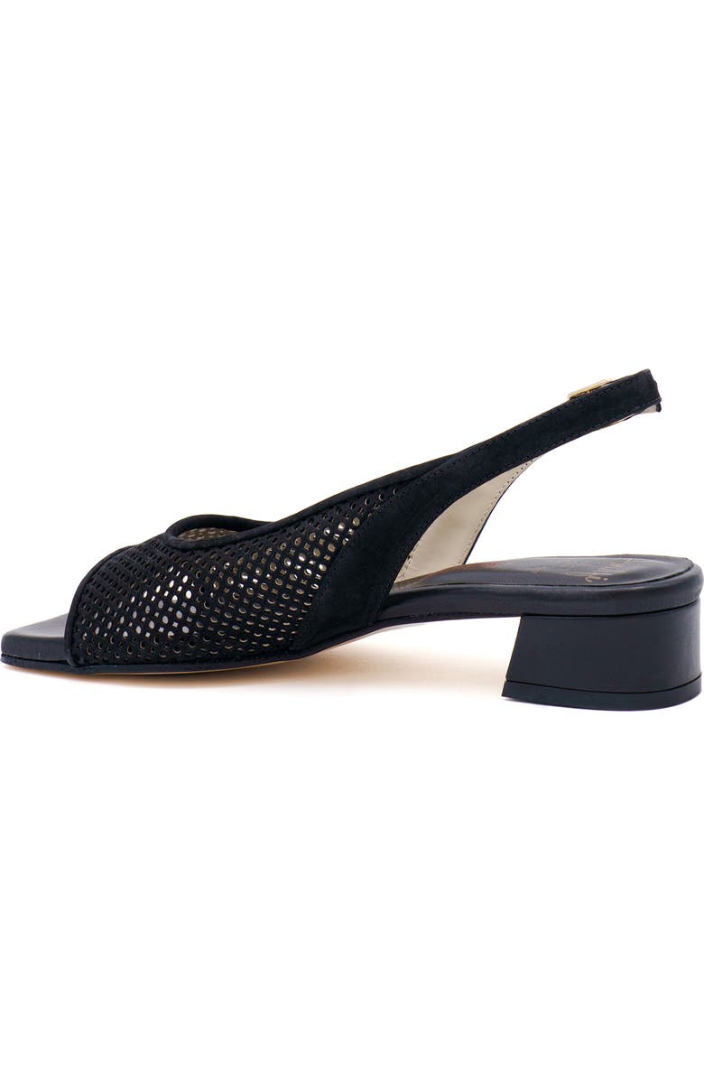 Amalfi by Rangoni Baroanda Slingback Sandal, Alternate, color, Black Long Beach