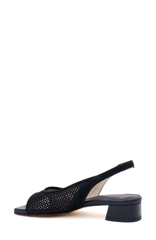Amalfi By Rangoni Baroanda Slingback Sandal In Black Long Beach