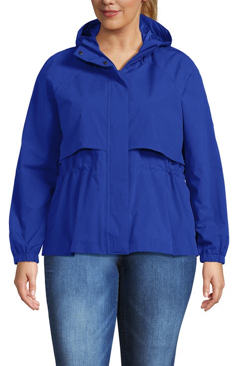 Plus Size Squall Packable Rain Jacket