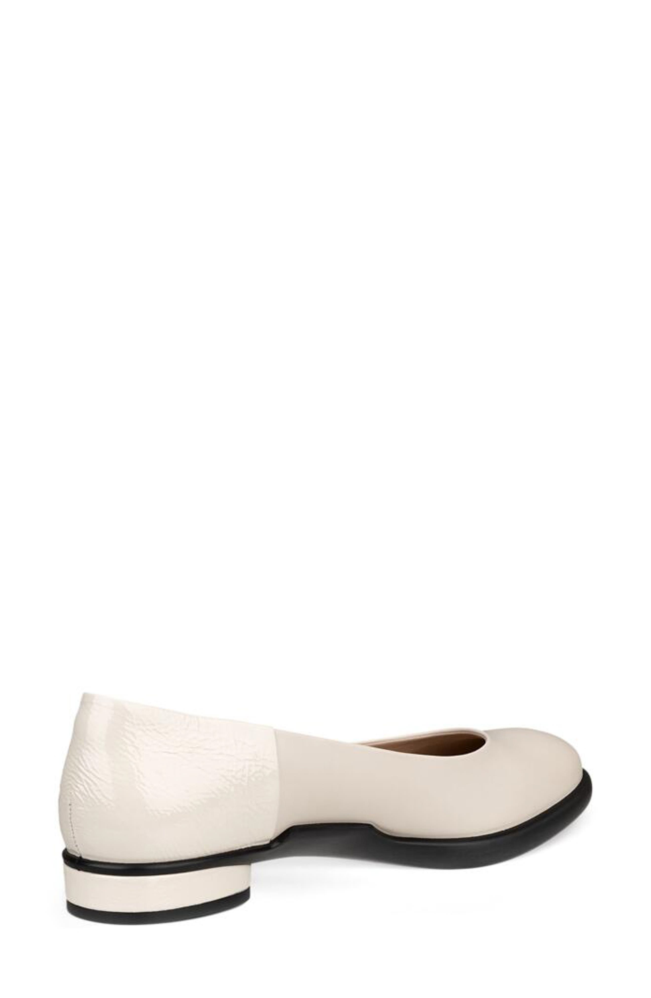ECCO Sculpted LX Water Resistant Ballet Flat, Alternate, color, Limestone