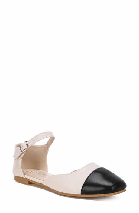 LONDON RAG Clevea Cap Toe Flat