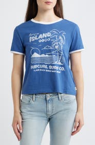 Rip Curl Island Time Slub Graphic T-Shirt