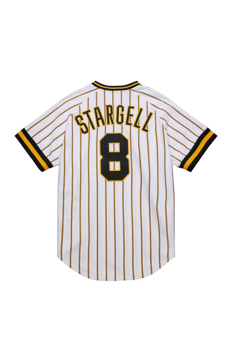 Mitchell & Ness Men's Mitchell & Ness Willie Stargell White Pittsburgh Pirates Cooperstown Collection 1979 Authentic Jersey, Alternate, color, White