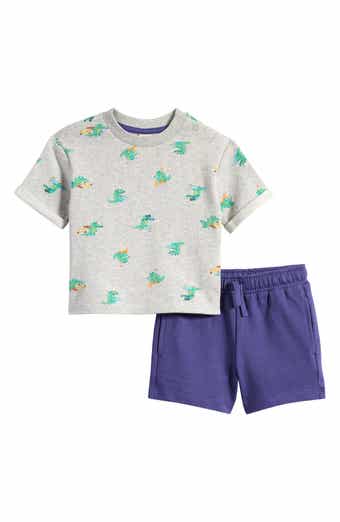 Tucker + Tate Print Cotton T-Shirt & Shorts Set