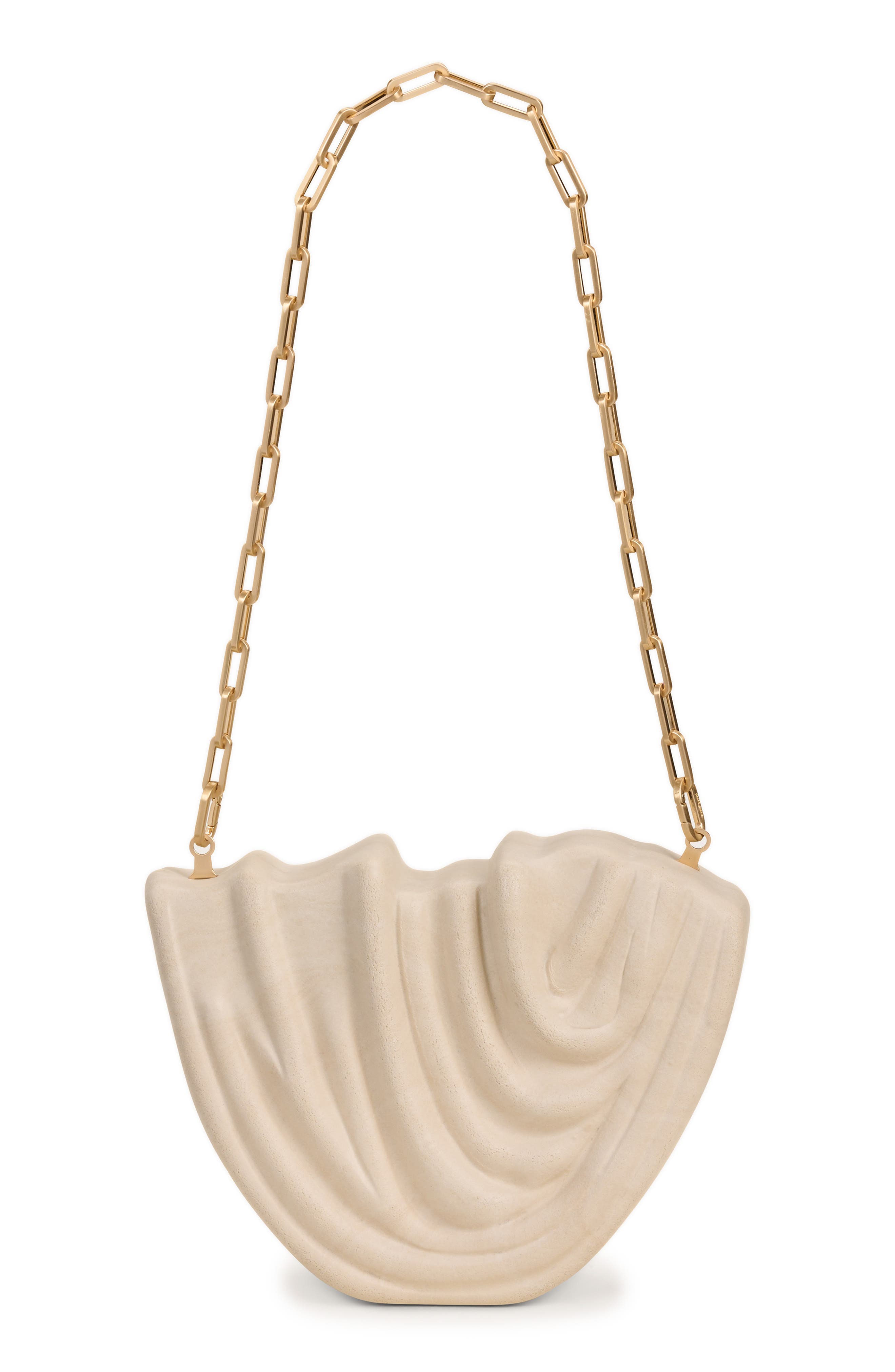 Cult Gaia Sculpted Clutch, Main, color, 