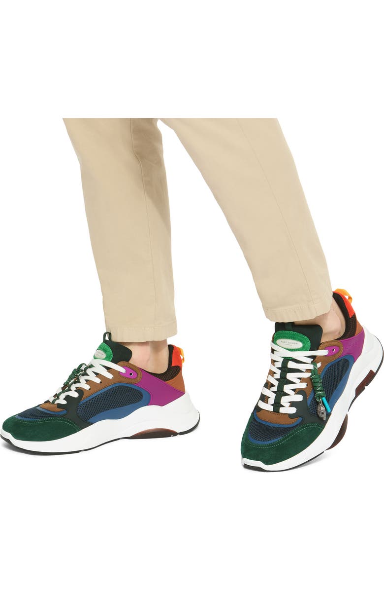 Kurt Geiger London Royston Sneaker, Alternate, color, Blue Multi
