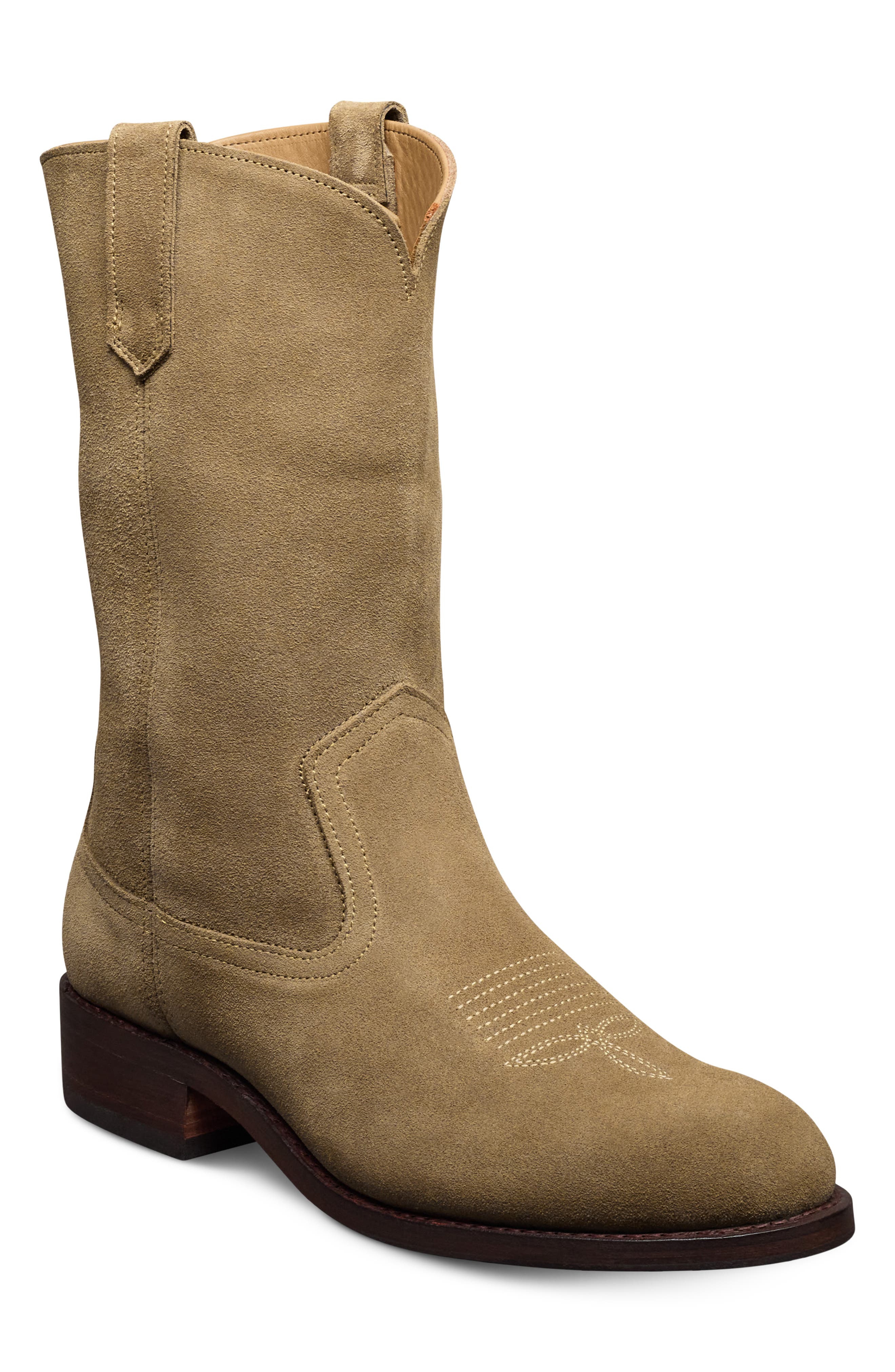 Dakota Cowboy Boot, Main, color, TOBACCO