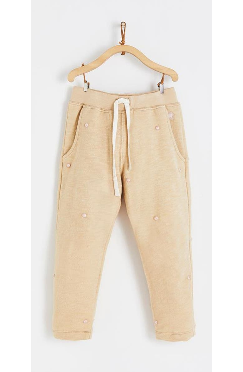 Babycottons Jogger Dots for Infant, Main, color, Beige