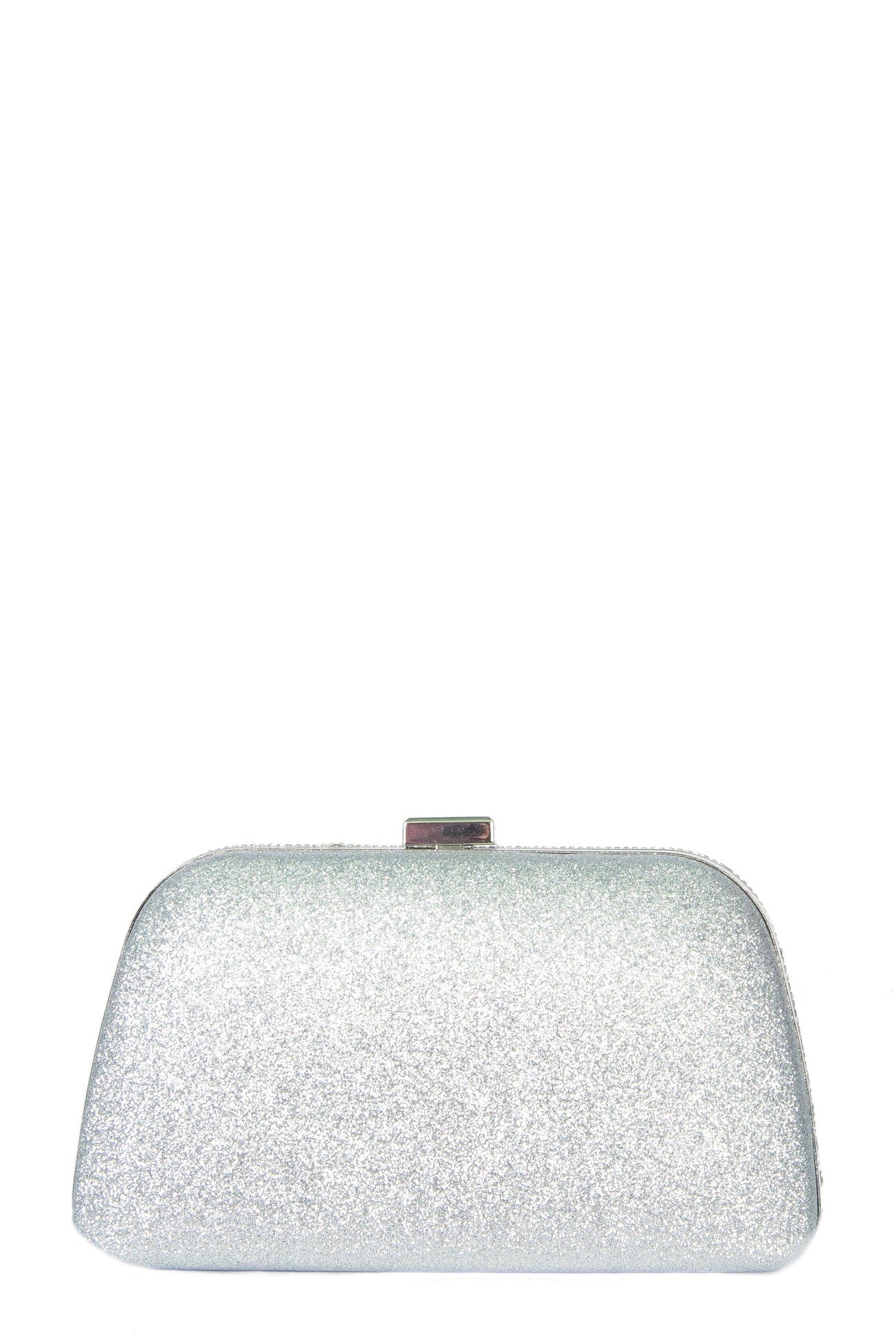 Shana Clutch, Alternate, color, SILVER