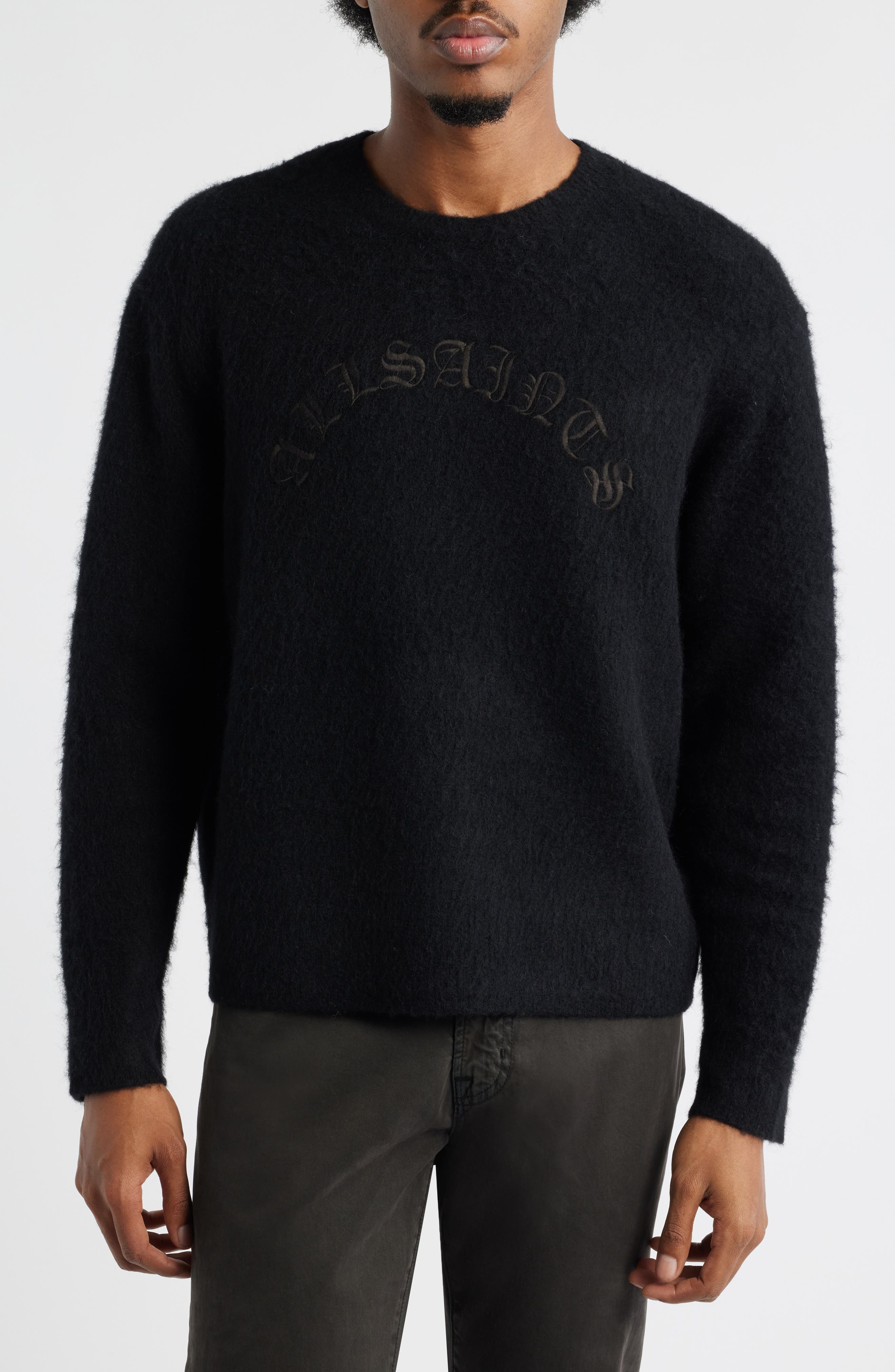AllSaints Curv Alpaca & Wool Blend Sweater