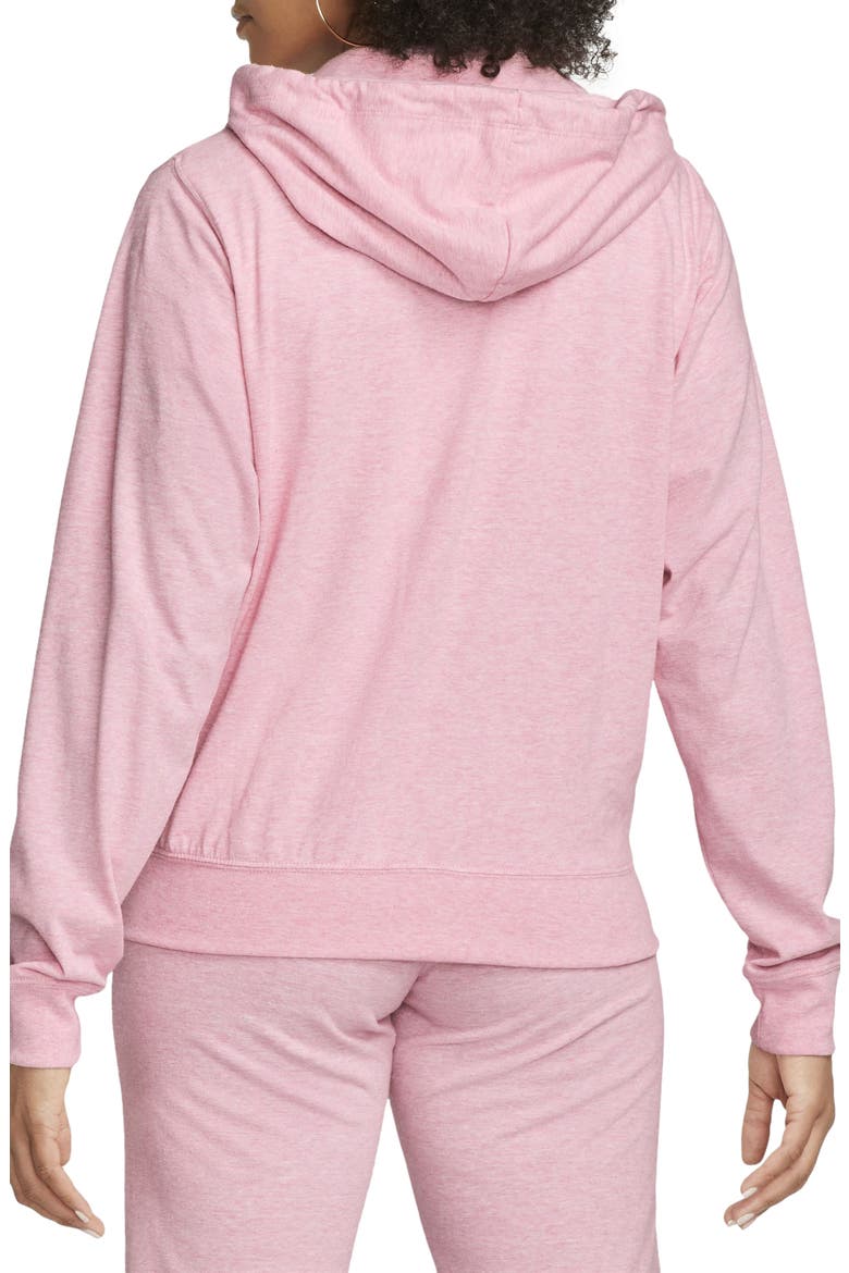 Gym Vintage Hoodie Jacket, Alternate, color, MEDIUM SOFT PINK/ WHITE