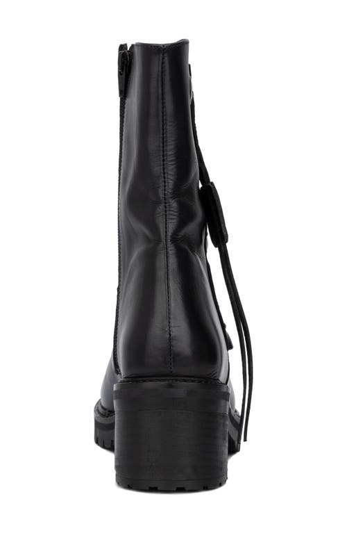 Vintage Foundry Madeline Block Heel Boot In Black