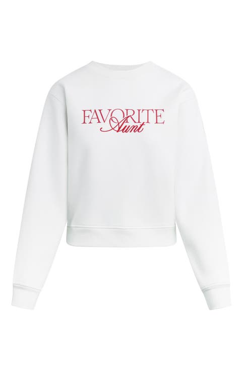 Favorite Aunt Graphic Sweatshirt