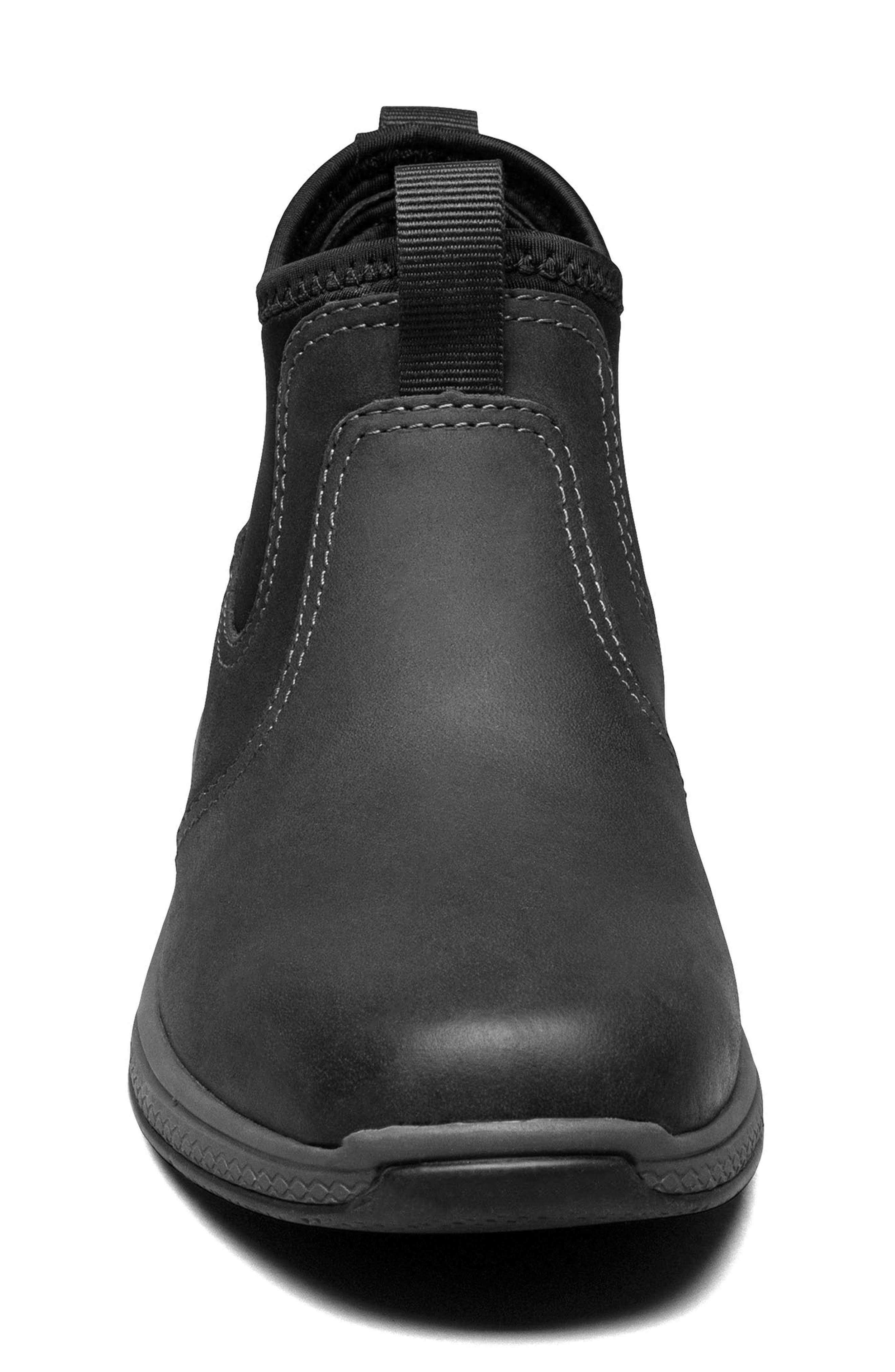 Kids' Great Lakes Waterproof Chelsea Boot, Alternate, color, BLACK CRAZY HORSE