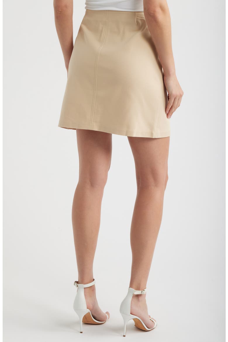 A-Line Skirt, Alternate, color, PEBBLE
