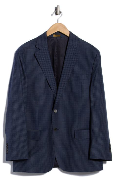 Guncheck Wool Sport Coat