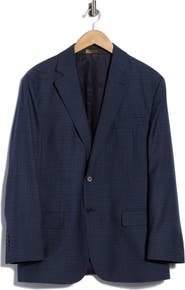 Brooks Brothers Guncheck Wool Sport Coat