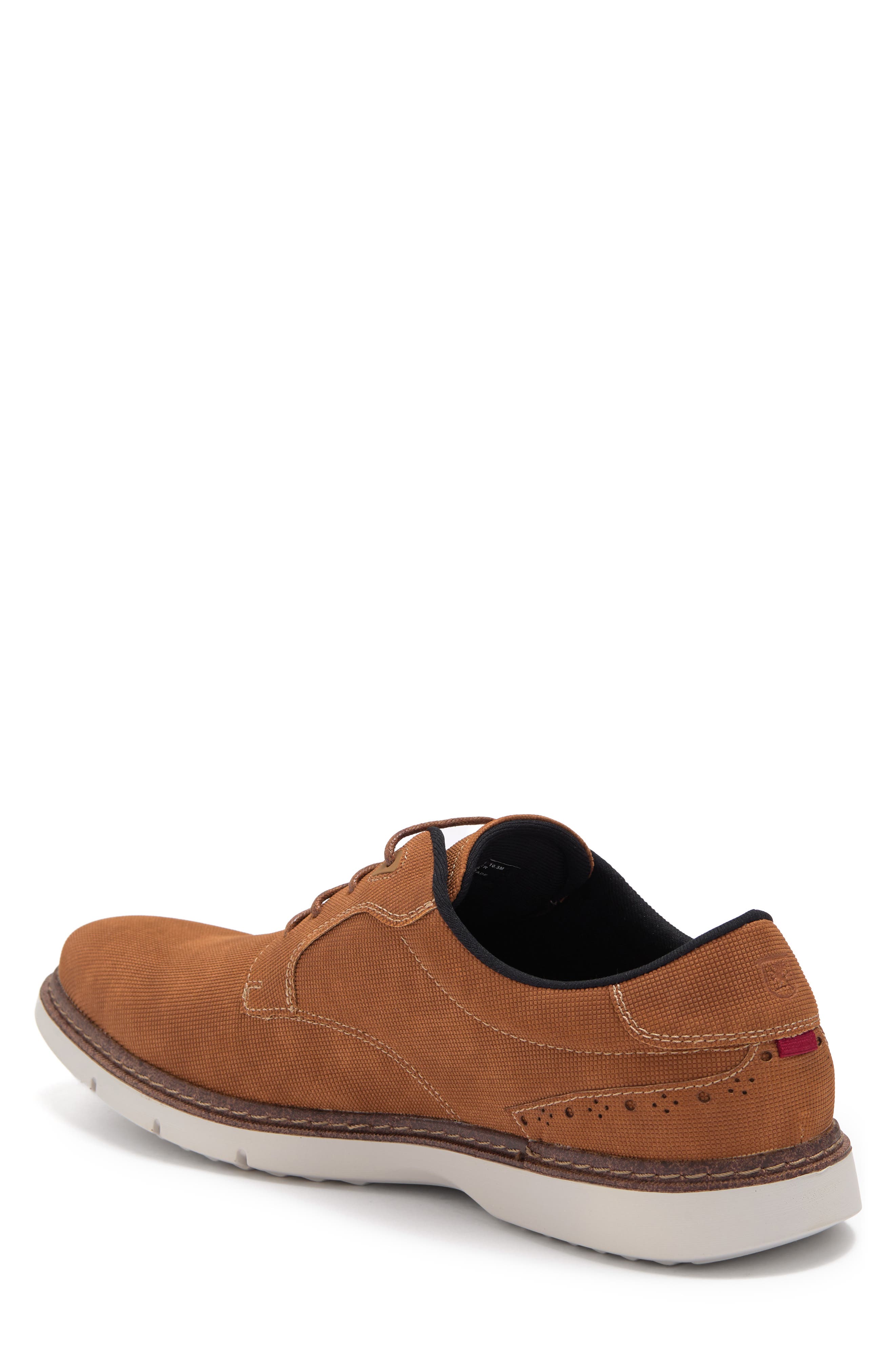 Stacy Adams Skyler Plain Toe Derby, Alternate, color, Cognac