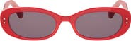 DIOR Oblique B1I 52mm Oval Sunglasses