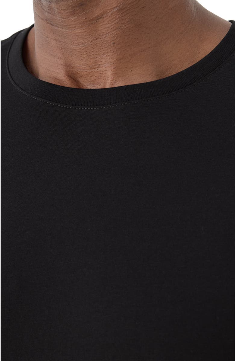 Pact Organic Cotton Softspun Long Sleeve Tee, Alternate, color, Black