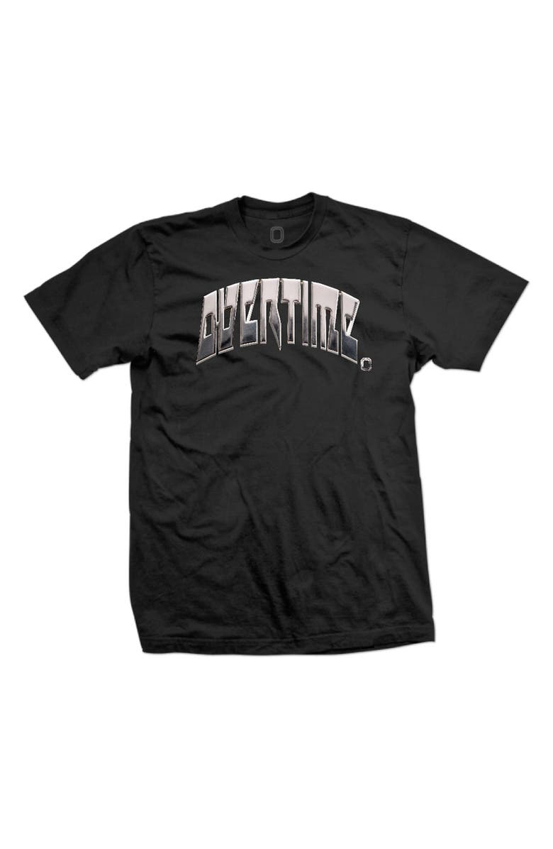 OVERTIME Chrometeam Cotton Graphic T-Shirt, Alternate, color, Black