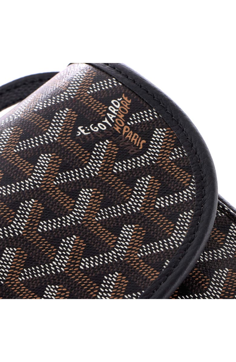 Pre-Owned Goyard Belvedere II Messenger Bag Coated Canvas PM, Alternate, color, Black