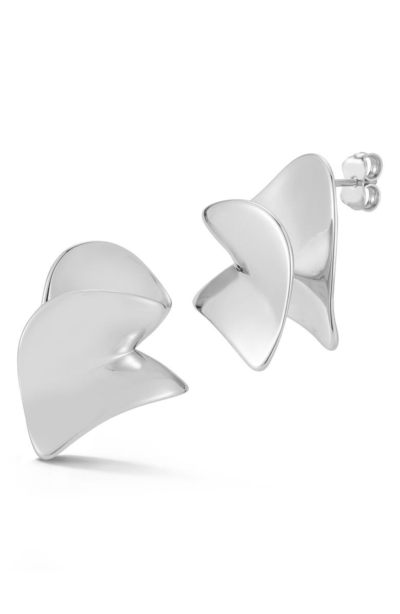 GLAZE JEWELRY Abstract Bold Stud Earrings, Main, color, 