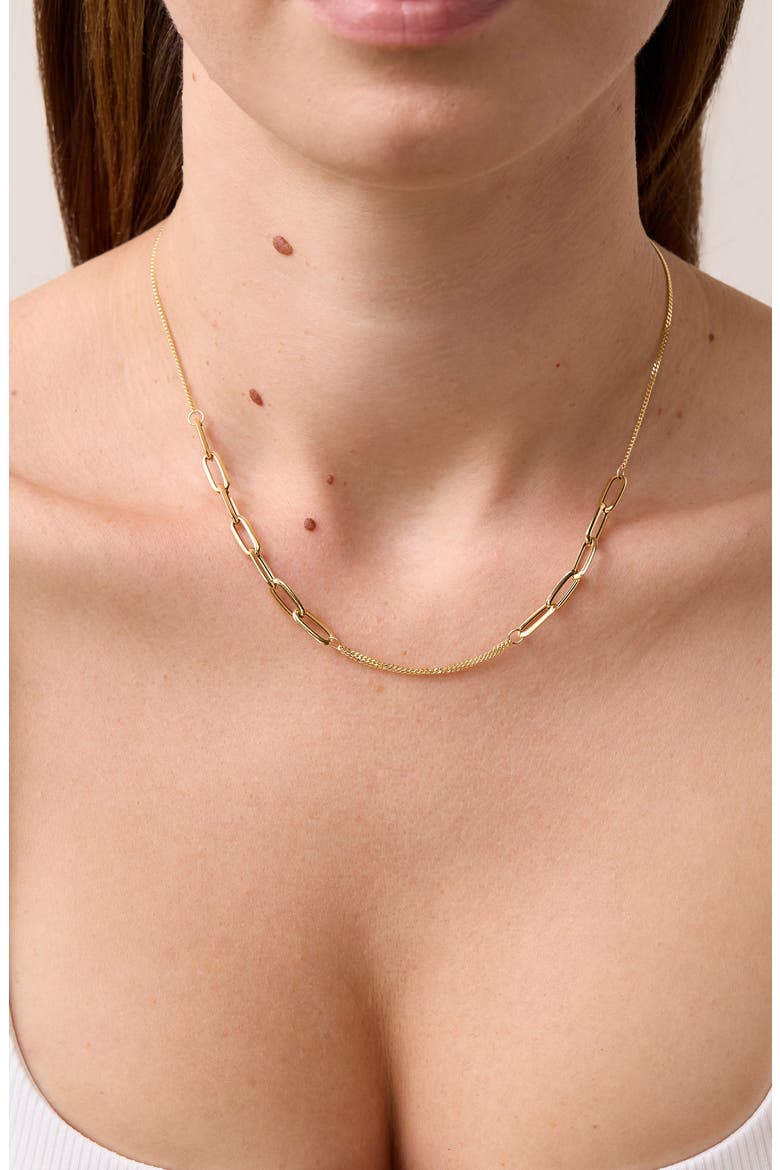 14K Gold Chain Necklace (Nordstrom Exclusive), Alternate, color, 14K YELLOW GOLD