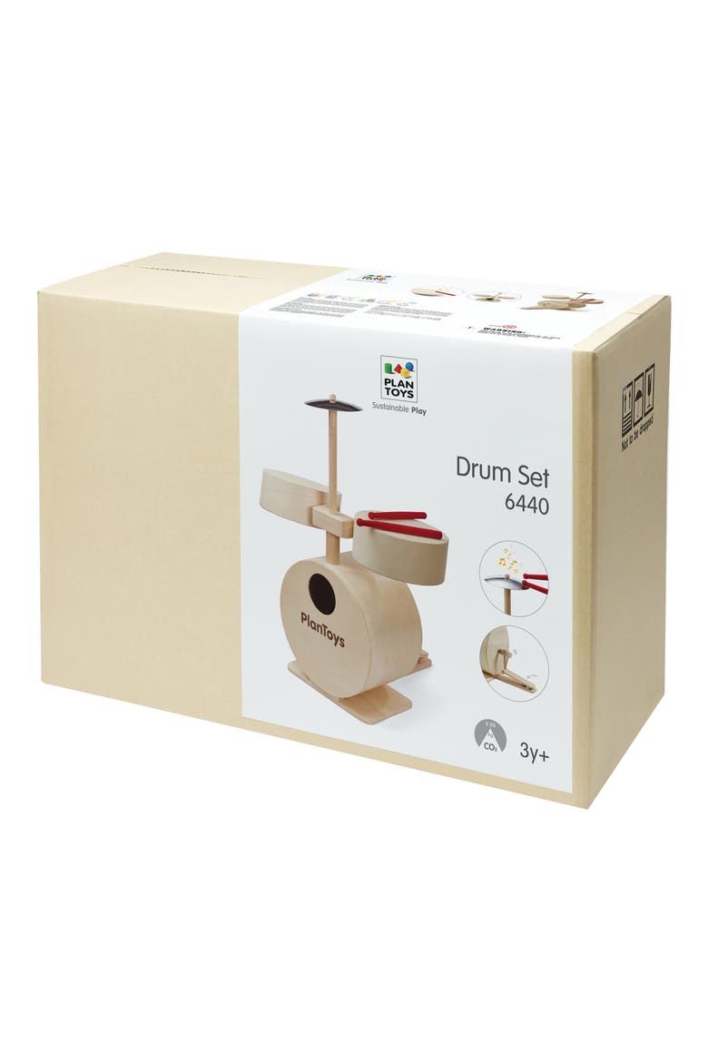 Drum Playset, Alternate, color, NATURAL