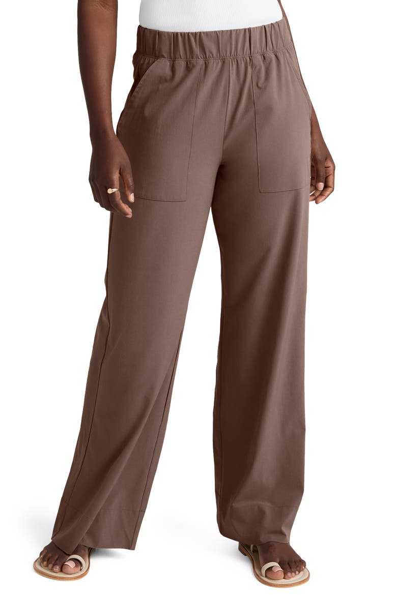 Wide Leg Utility Pants, Main, color, KHAKI