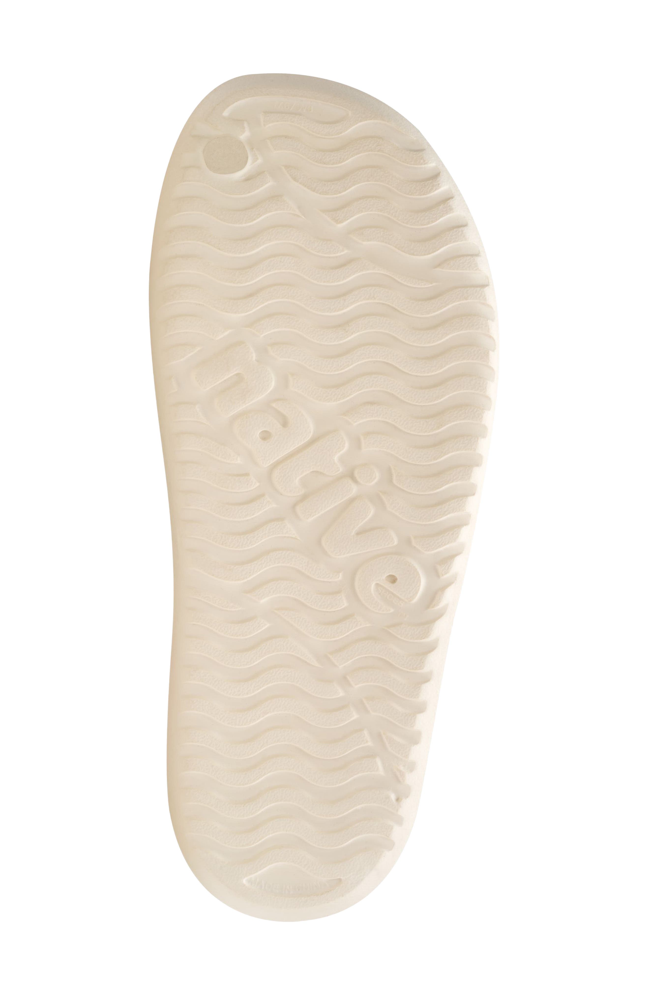 Spencer LX Print Slide Sandal, Alternate, color, SHELL WHITE/ RAIN TIE DYE