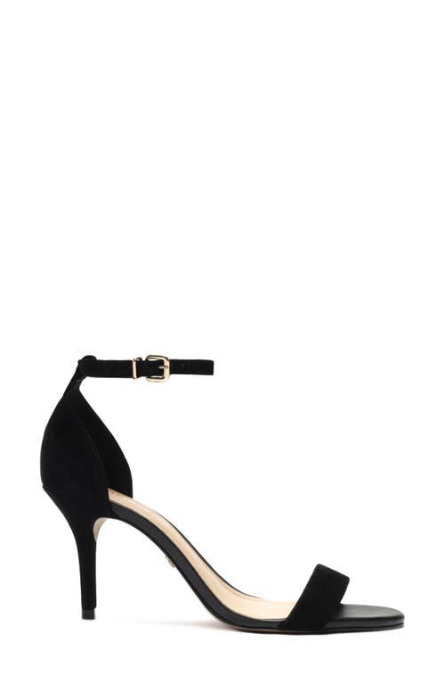 Arezzo Isabelli Ankle Strap Sandal In Black