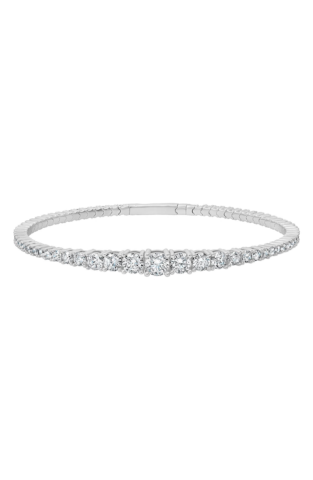 PURE PLATINUM/ CLEAR STONE