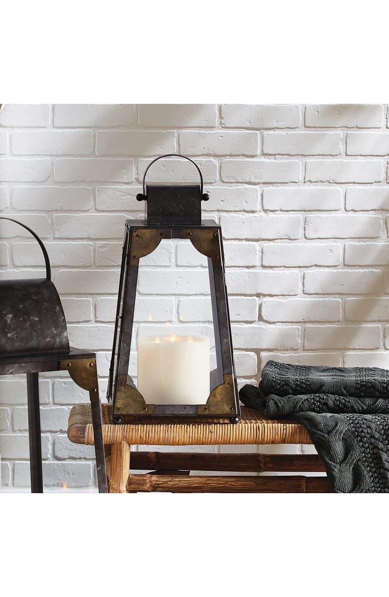 Napa Home & Garden Madera Outdoor Lantern, Alternate, color, Gray