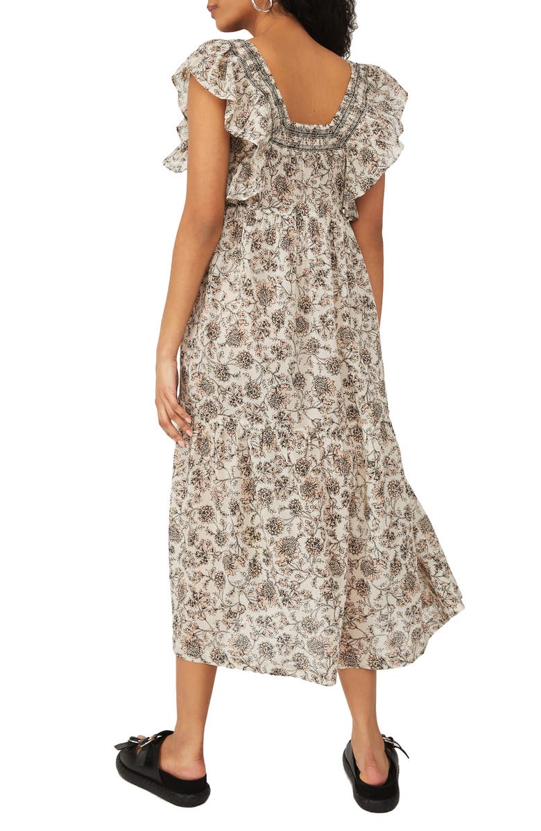 Free People Bonita Floral Print Dress, Alternate, color, 