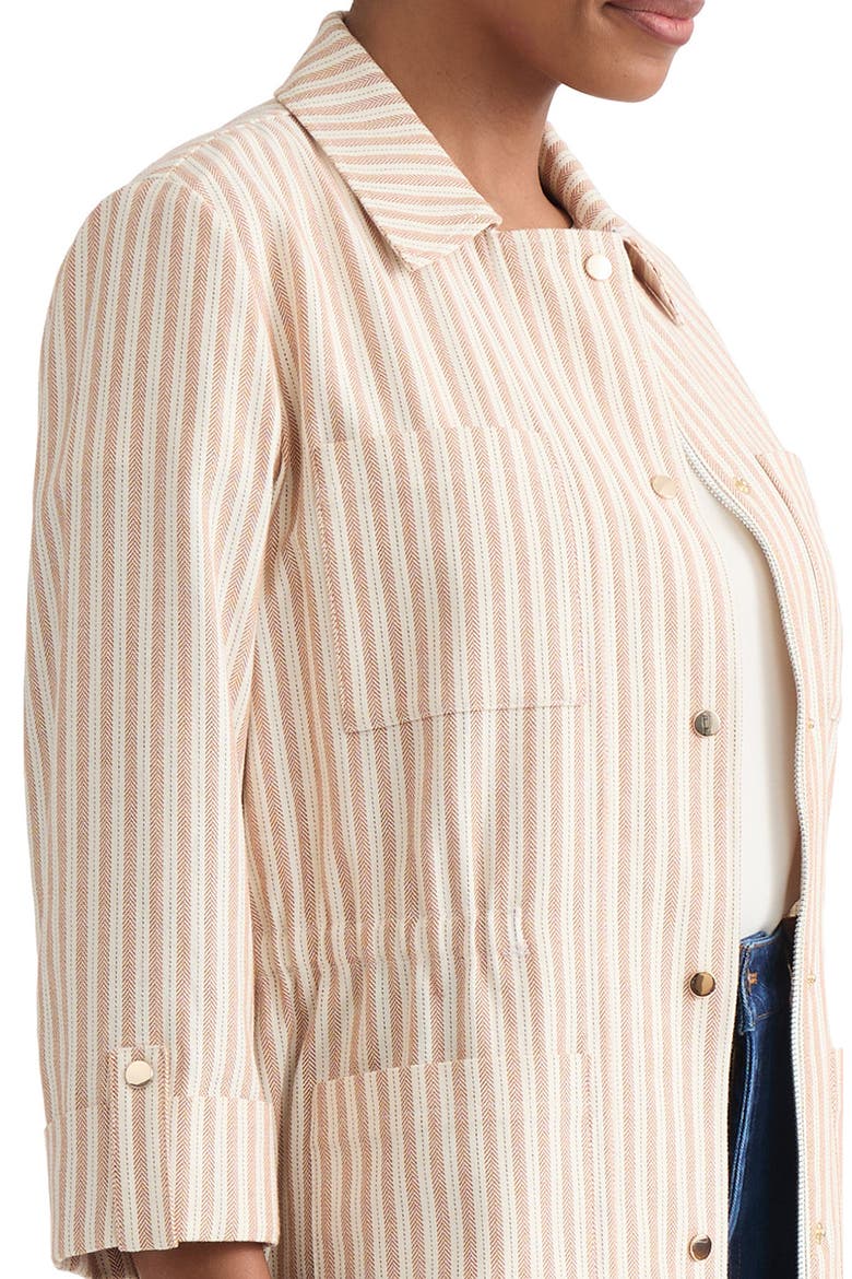 Anorak Jacket, Alternate, color, WHITE SAND/ MAPLE SPICE