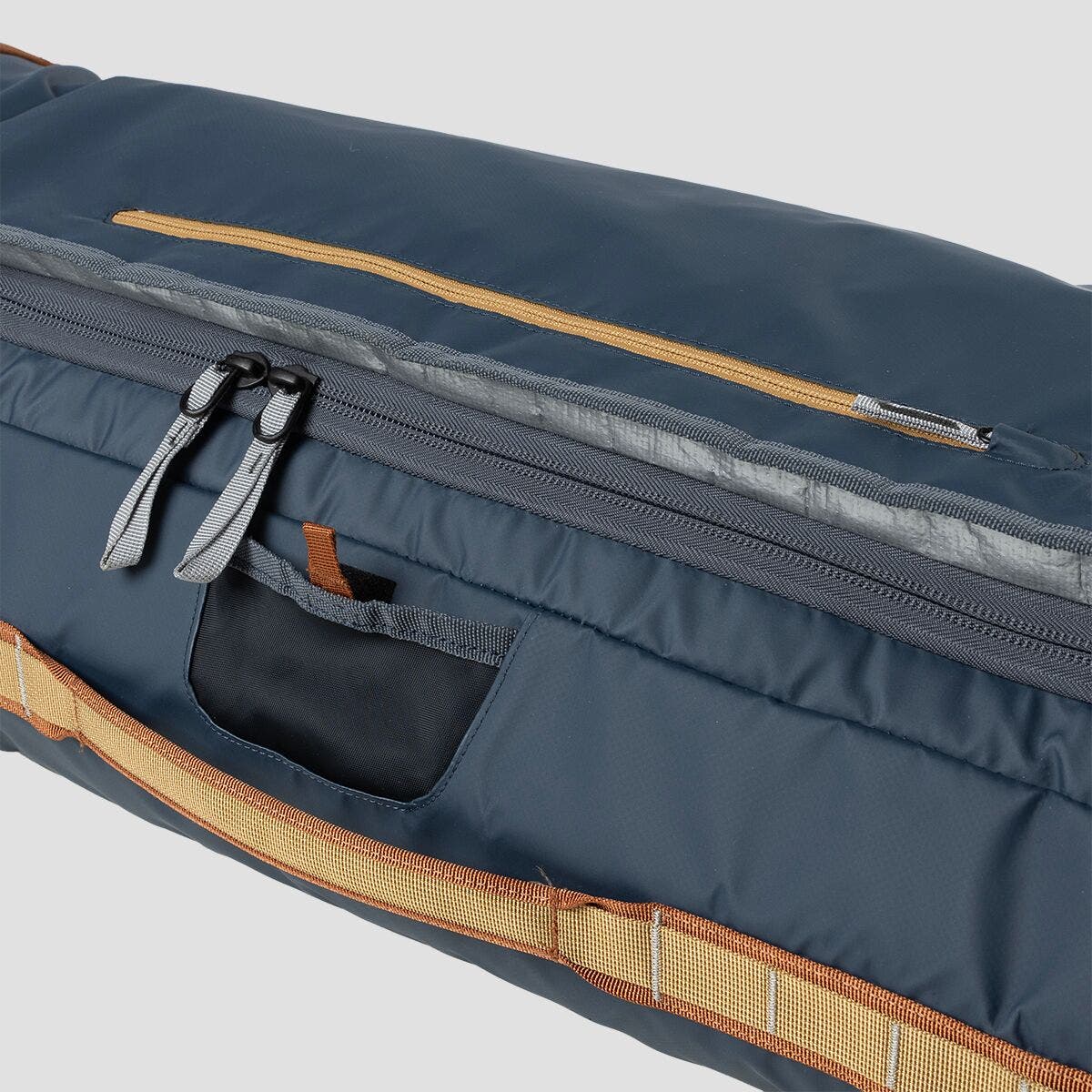 Backcountry Cottonwoods Double Ski & Snowboard Rolling Bag G2, Alternate, color, Midnight Blue/Turbulence