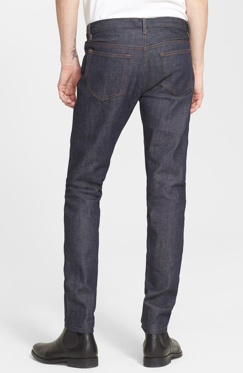 A.P.C. Petit Standard Slim Fit Raw Selvedge Jeans, Alternate, color, 