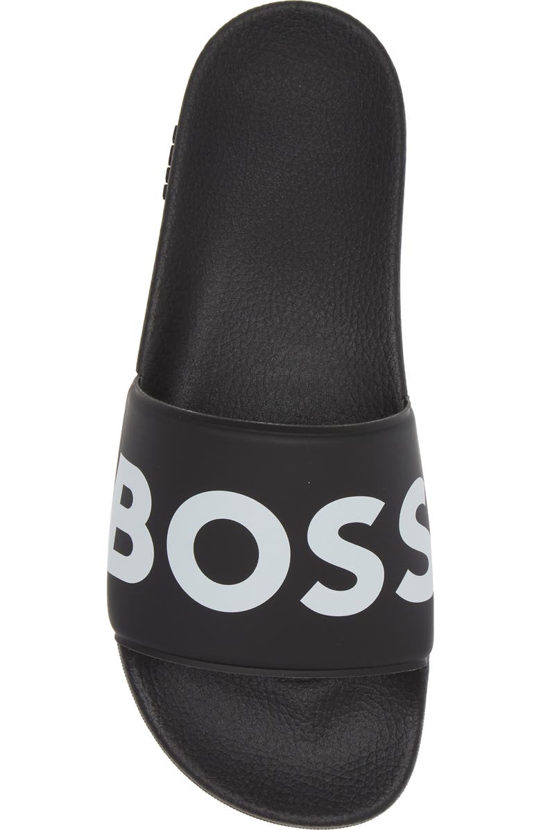 BOSS Sean Slide Sandal, Alternate, color, Black