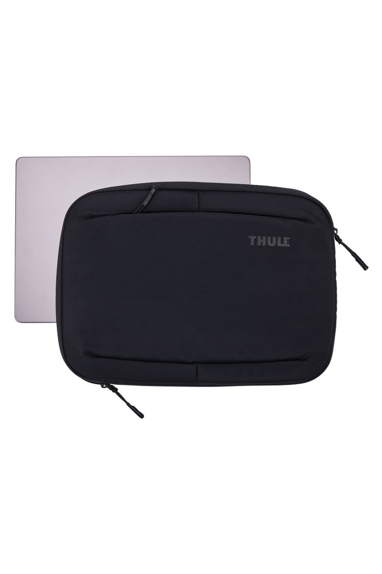 Subterra Water-Resistant 2 Laptop Case, Alternate, color, BLACK