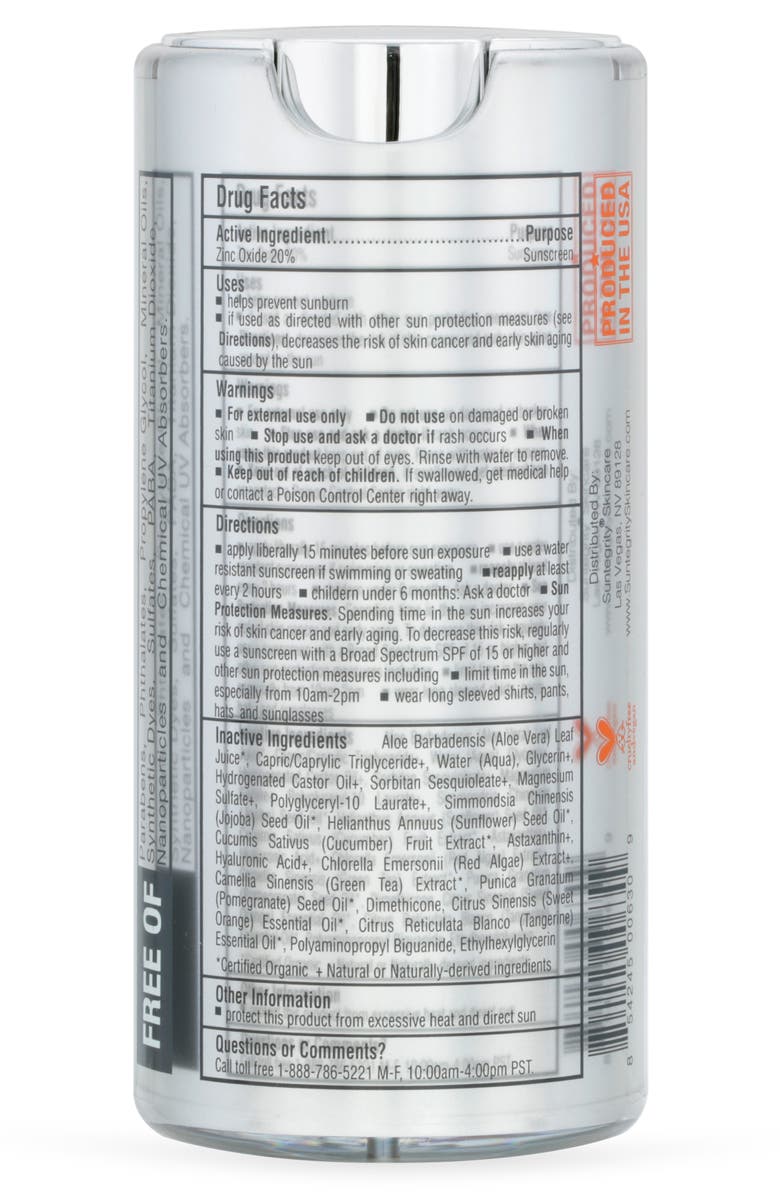 SUNTEGRITY Moisturizing Face Sunscreen & Primer Broad Spectrum SPF 30, Alternate, color,