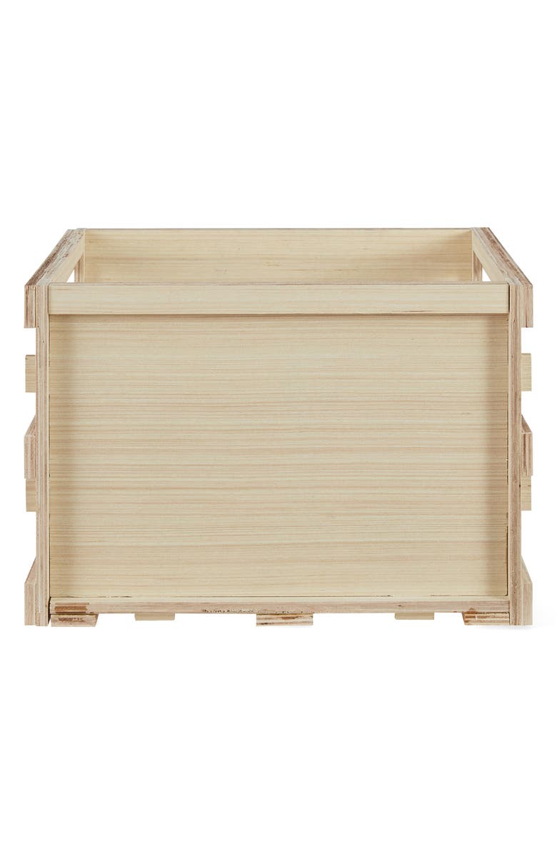 Crosley Radio Square Record Storage Crate, Alternate, color,