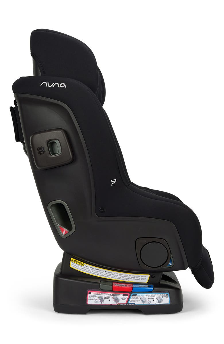 Nuna Rava Flame Retardant–Free Convertible Car Seat, Alternate, color, Caviar