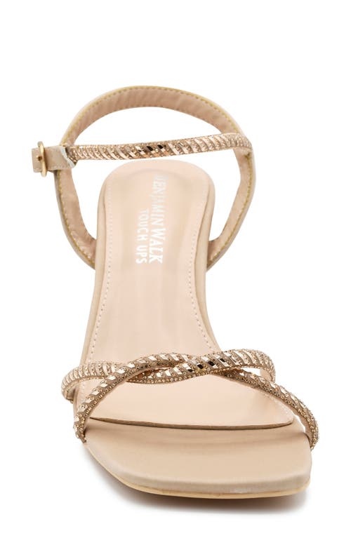 Touch Ups Sunny Ankle Strap Sandal In Beige