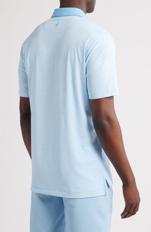 Johnnie-o Reagan Stripe Prep-formance Golf Polo