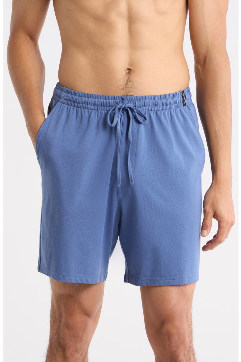 Ultimate Comfort Pajama Shorts, Main, color, BIJOU BLUE